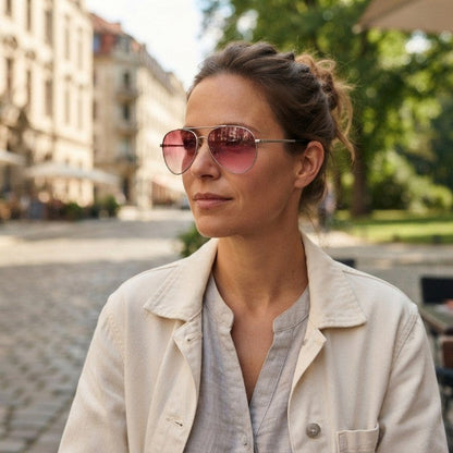 Pilot Sunglasses UV400 Gradient Lenses