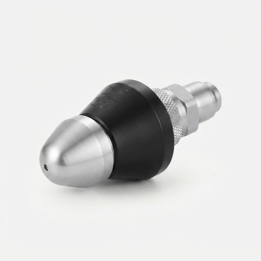 Pipe Cleaning Nozzle High-Pressure Stainless Steel & Brass