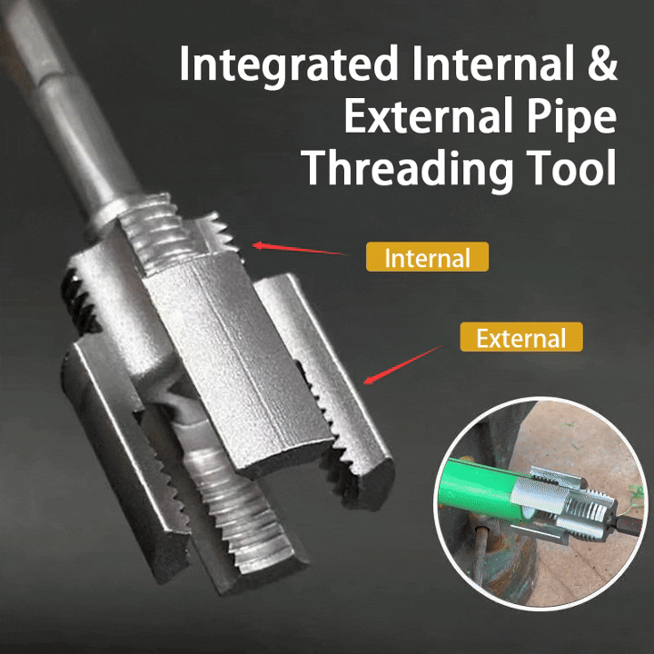 Pipe Thread Cutter Internal & External Hardened Steel