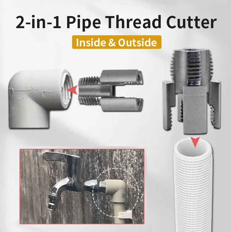 Pipe Thread Cutter Internal & External Hardened Steel