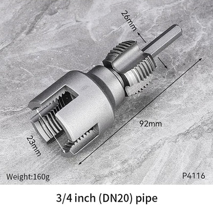Pipe Thread Cutter Internal & External Hardened Steel