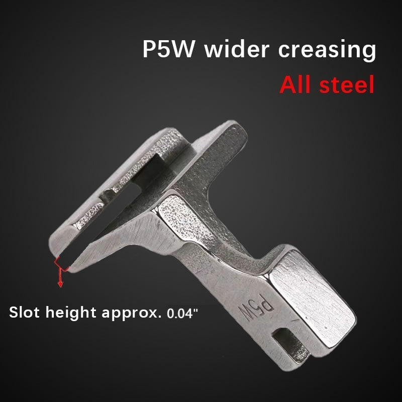 Piping Foot Double-Layer Steel Fits Most Industrial Sewing Machines