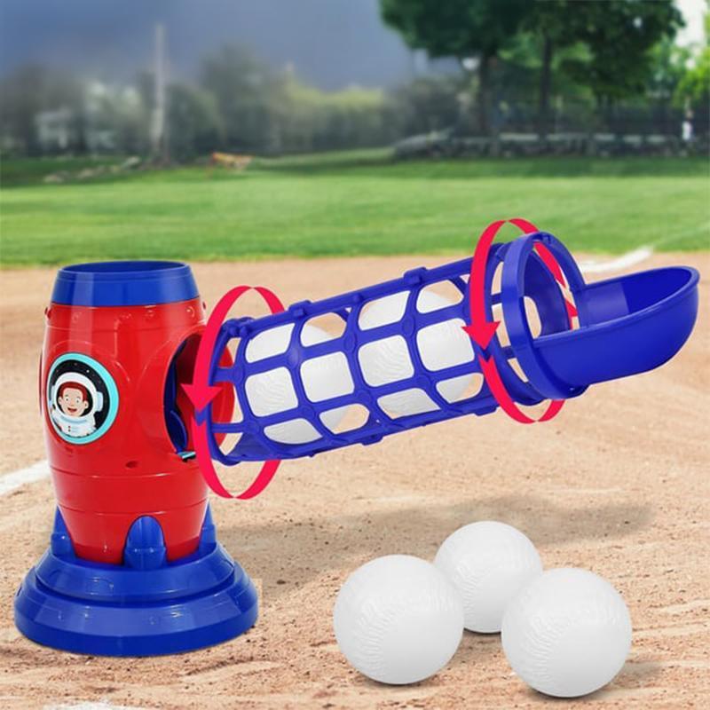 Pitching Machine Electric & Remote Control With Foam Balls
