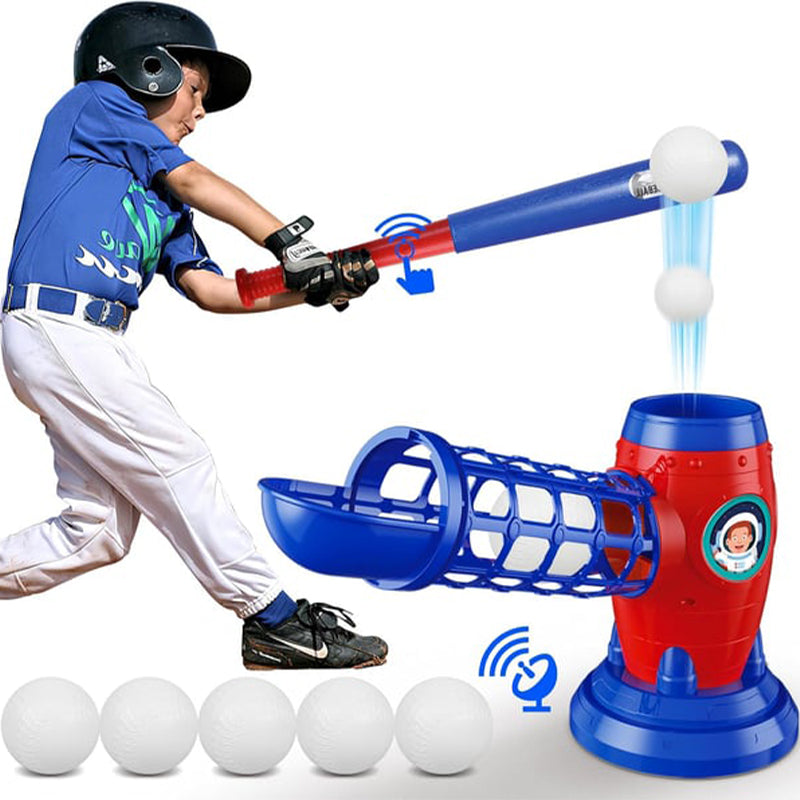 Pitching Machine Electric & Remote Control With Foam Balls