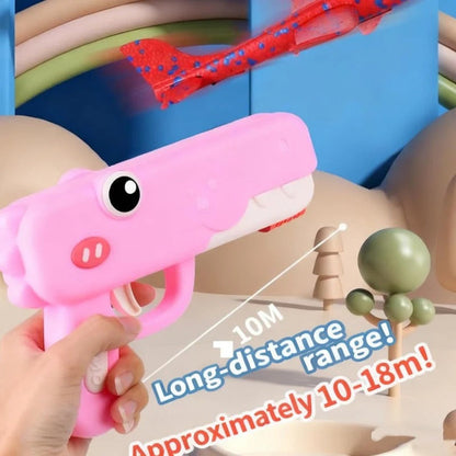 Plane Launcher One Button Foam Glider