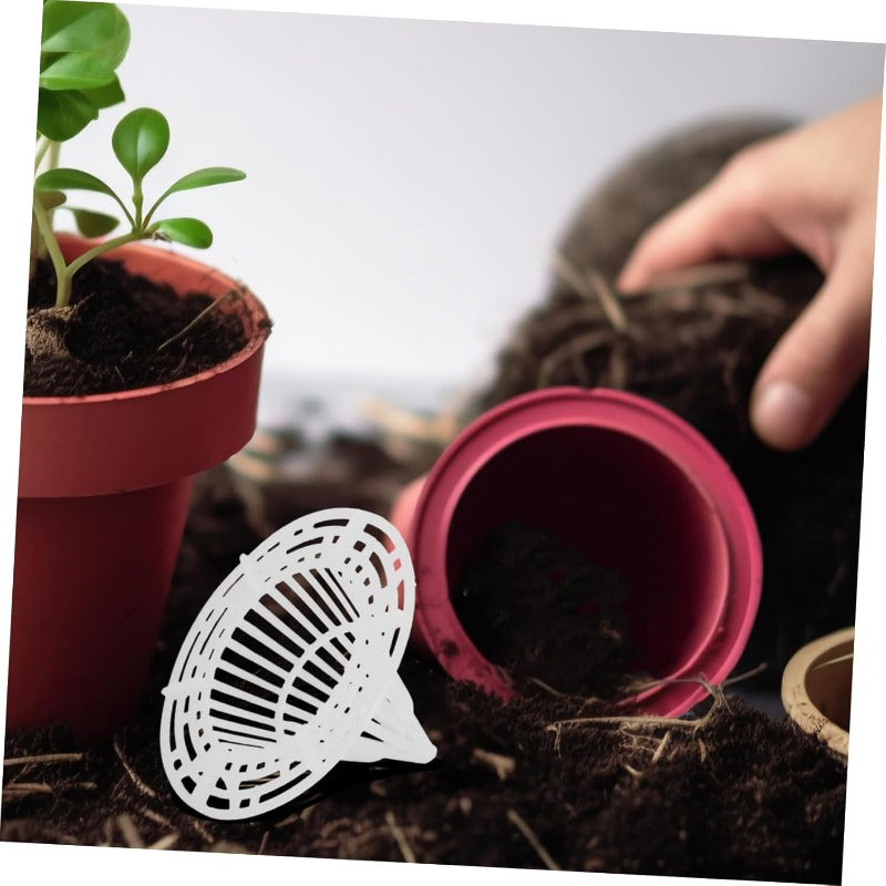 Plant Pot Liners Cone-Shaped Mesh Flexible Fit