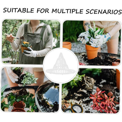 Plant Pot Liners Cone-Shaped Mesh Flexible Fit
