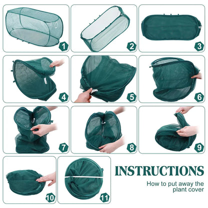 Plant Protection Net Pop-Up Foldable Breathable Weatherproof
