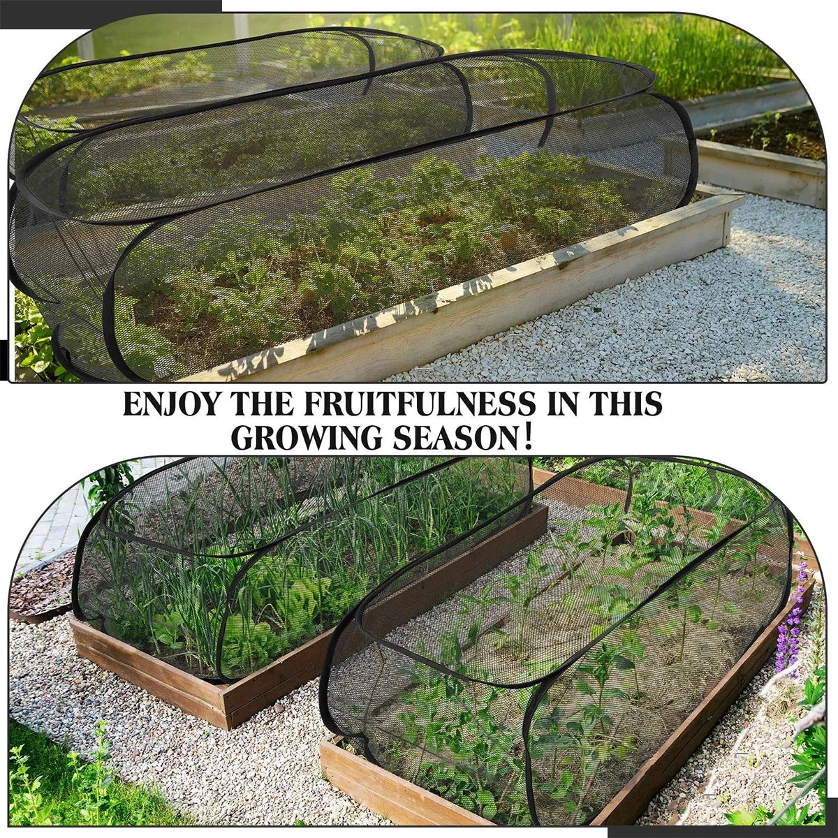 Plant Protection Net Pop-Up Foldable Breathable Weatherproof