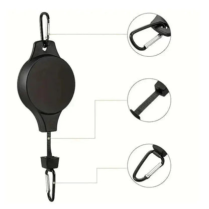 Plant Pulley System Ceiling-Mounted Easy-Adjust Steel Hardware