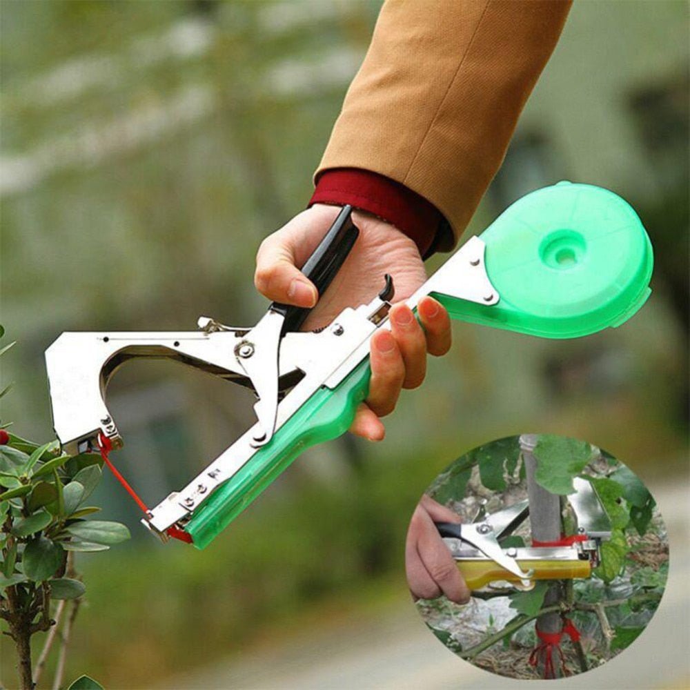 Plant Tying Pliers Refillable Wire Spool & Ergonomic Handle