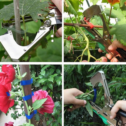 Plant Tying Pliers Refillable Wire Spool & Ergonomic Handle