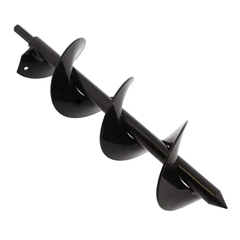 Planting Auger Powder-Coated Steel Universal Hex Shank 11.8 Inch