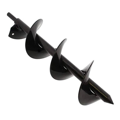 Planting Auger Powder-Coated Steel Universal Hex Shank 11.8 Inch