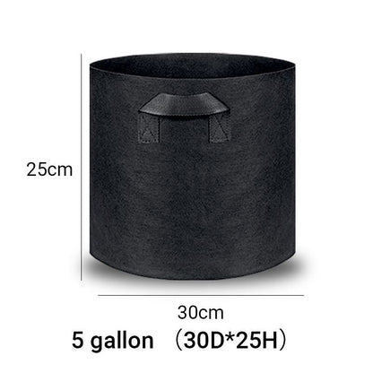 Planting Bag Breathable Felt UV-Resistant Reusable