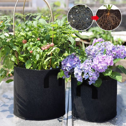 Planting Bag Breathable Felt UV-Resistant Reusable