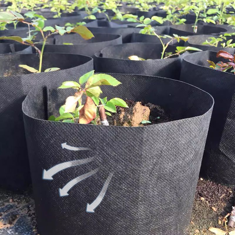 Planting Bag Breathable Felt UV-Resistant Reusable