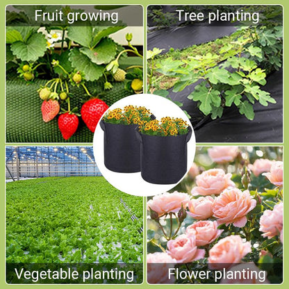 Planting Bag Breathable Felt UV-Resistant Reusable
