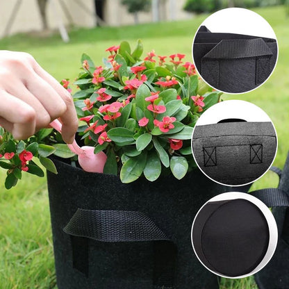 Planting Bag Breathable Felt UV-Resistant Reusable
