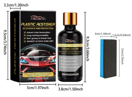 Plastic & Vinyl Restorer Ceramic Coating UV Protection