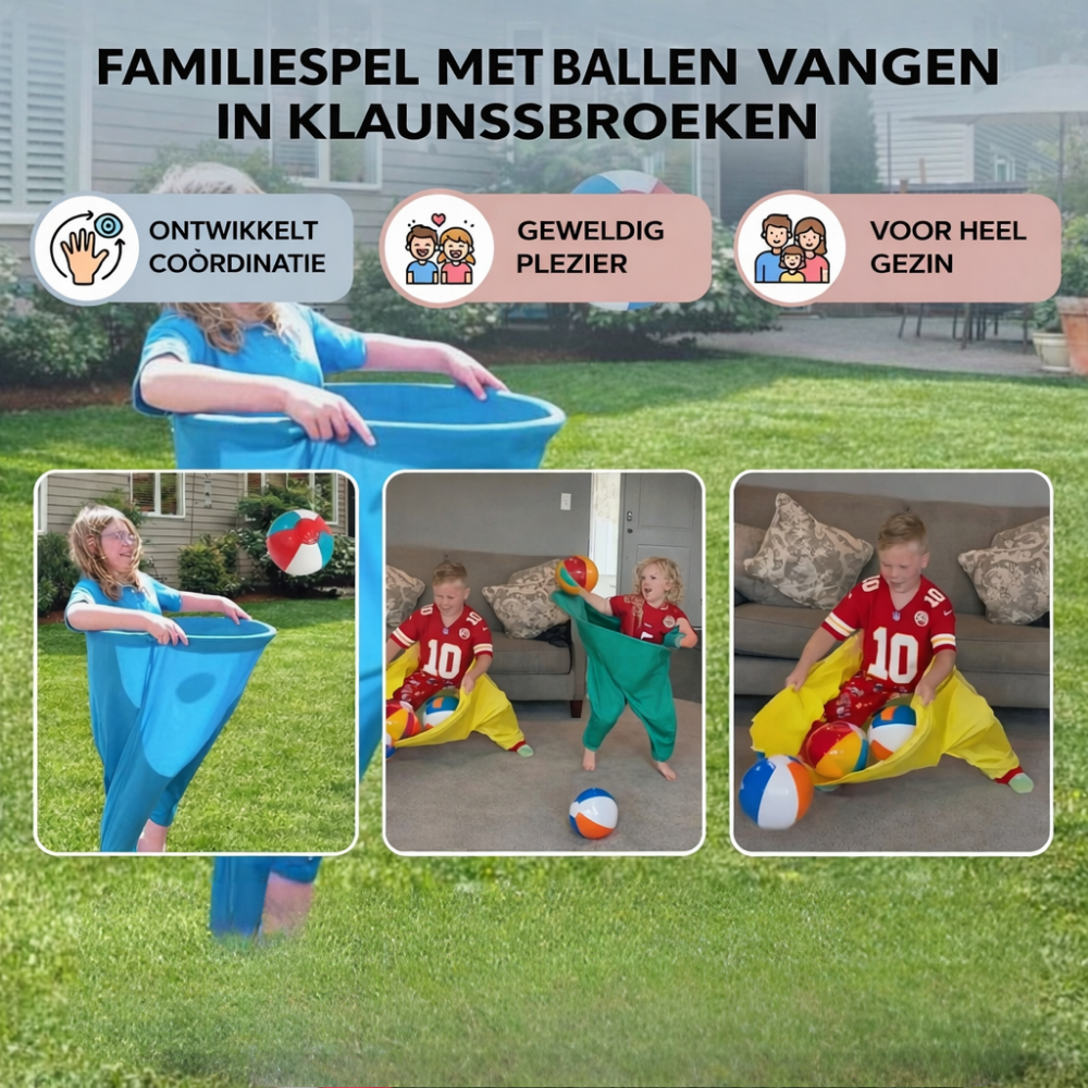Play Pants Ball-Catching Team Game 60 x 80 cm