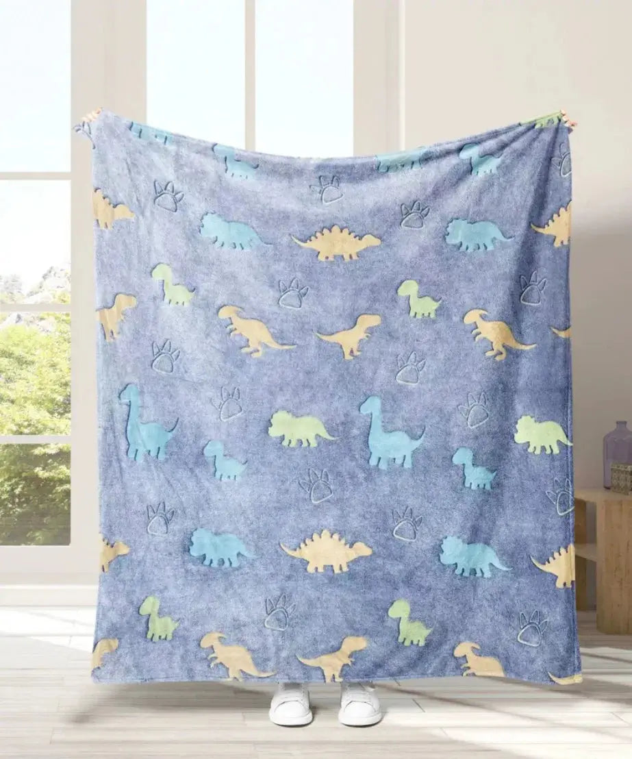 Plush Blanket Glow-in-the-Dark Soft Polyester