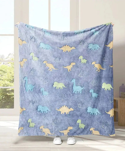 Plush Blanket Glow-in-the-Dark Soft Polyester