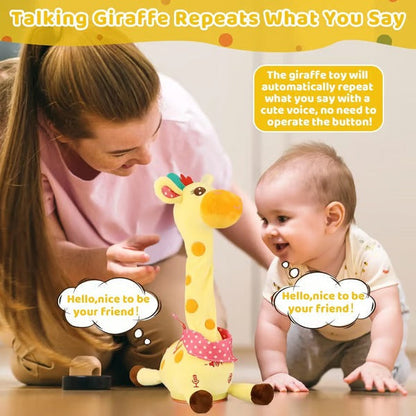 Plush Toy Giraffe 60 Songs & Voice Repeater