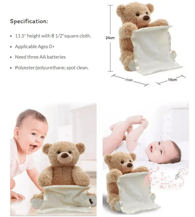 Plush Toy Interactive Moving Arms & Six Phrases