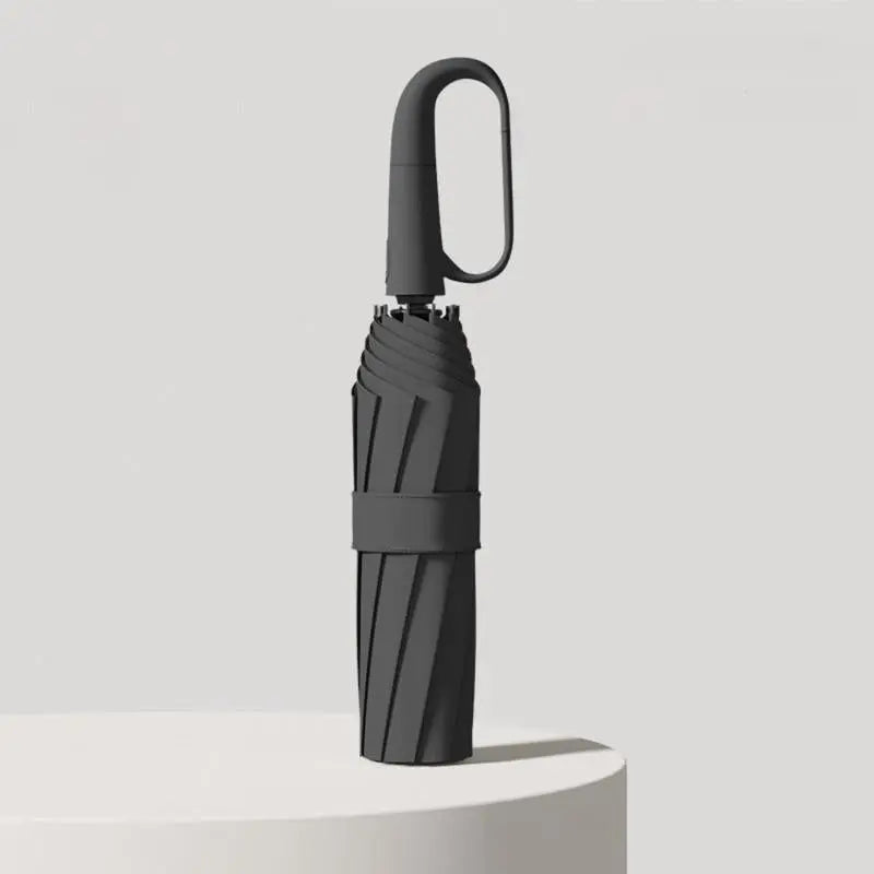 Pocket Umbrella Automatic Open Ring Handle & Water-Repellent Canopy