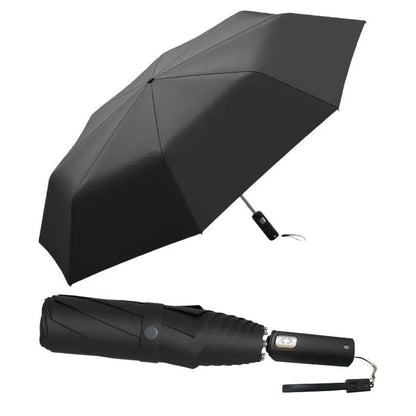 Pocket Umbrella Automatic Open Ring Handle & Water-Repellent Canopy