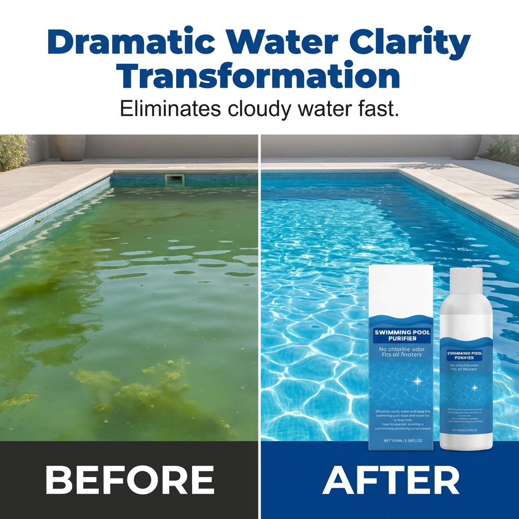Pool Clarifier Fast-Acting Gentle On Skin 100 Ml Concentrate