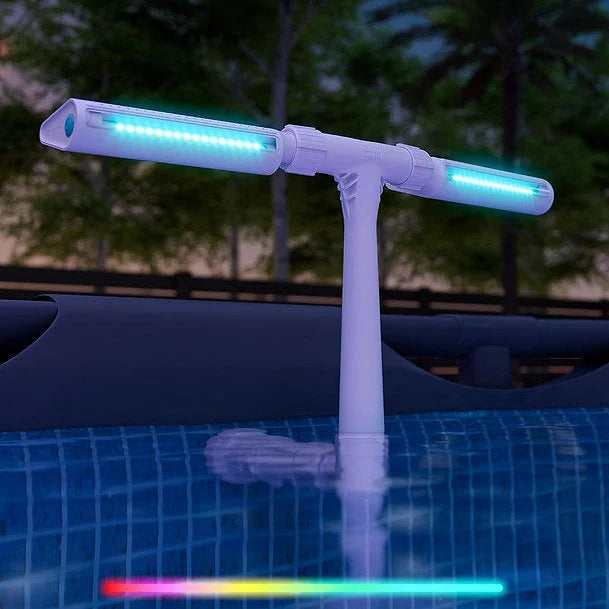 Pool Fountain Solar-Powered RGB LED Remote & App Control