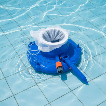 Pool Vacuum Cleaner Hose-Powered Chemical-Free Reusable Mesh Bag