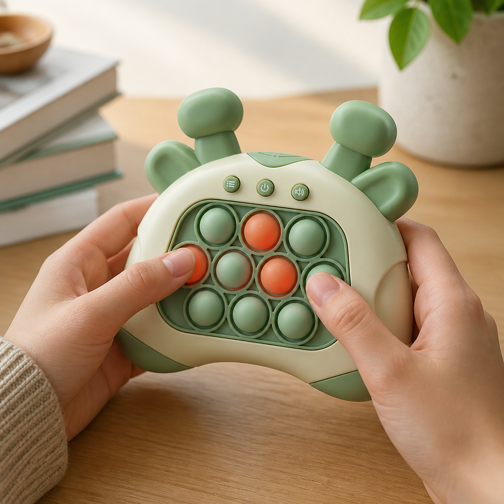 Pop-It Toy Interactive Light & Sound 4 Game Modes