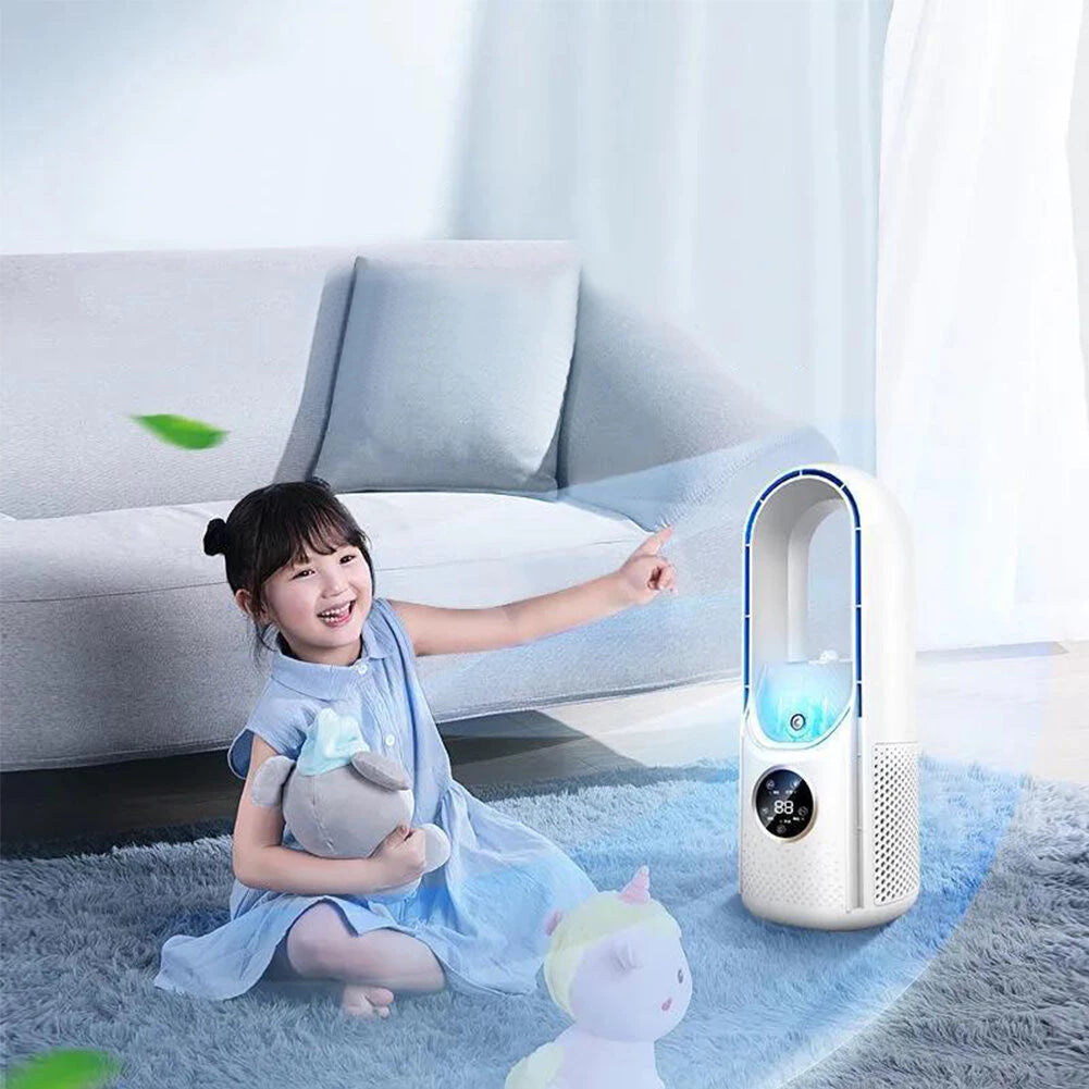 Portable Air Cooler Bladeless Silent Compact