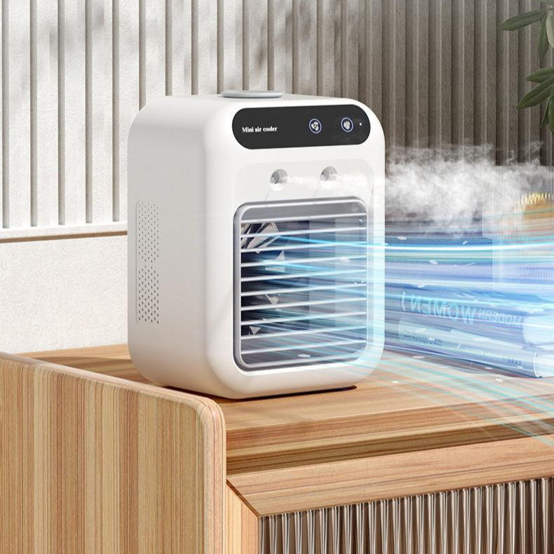 Portable Air Cooler Water Misting USB Rechargeable