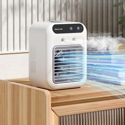 Portable Air Cooler Water Misting USB Rechargeable