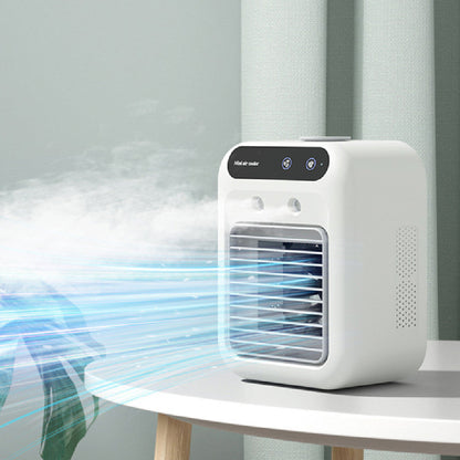 Portable Air Cooler Water Misting USB Rechargeable