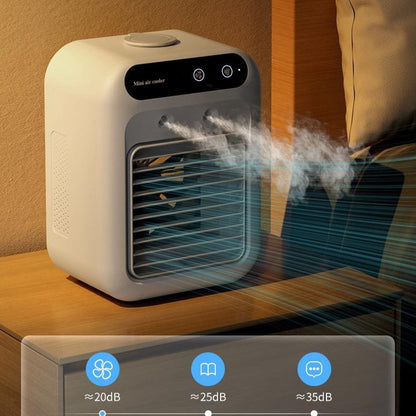 Portable Air Cooler Water Misting USB Rechargeable