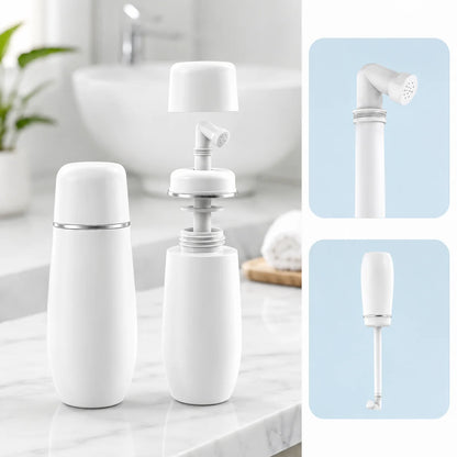 Portable Bidet Manual Pump & Precision Nozzle 13.5 Fl Oz