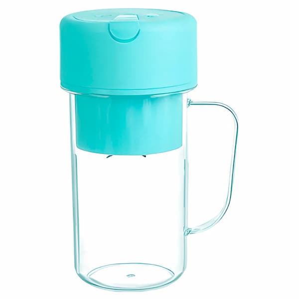 Portable Blender USB Rechargeable 6-Blade Stainless Steel Leak-Proof 420ml