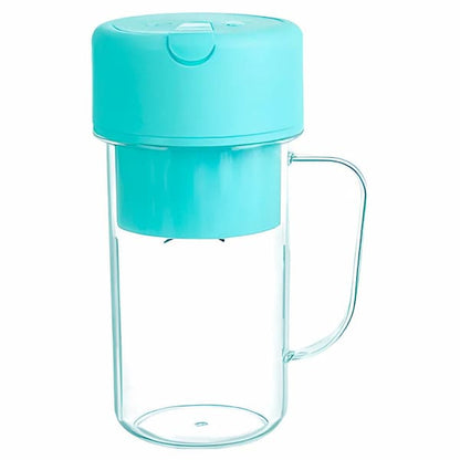 Portable Blender USB Rechargeable 6-Blade Stainless Steel Leak-Proof 420ml