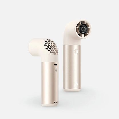 Portable Fan Turbo Motor USB Rechargeable 15-Hour Runtime