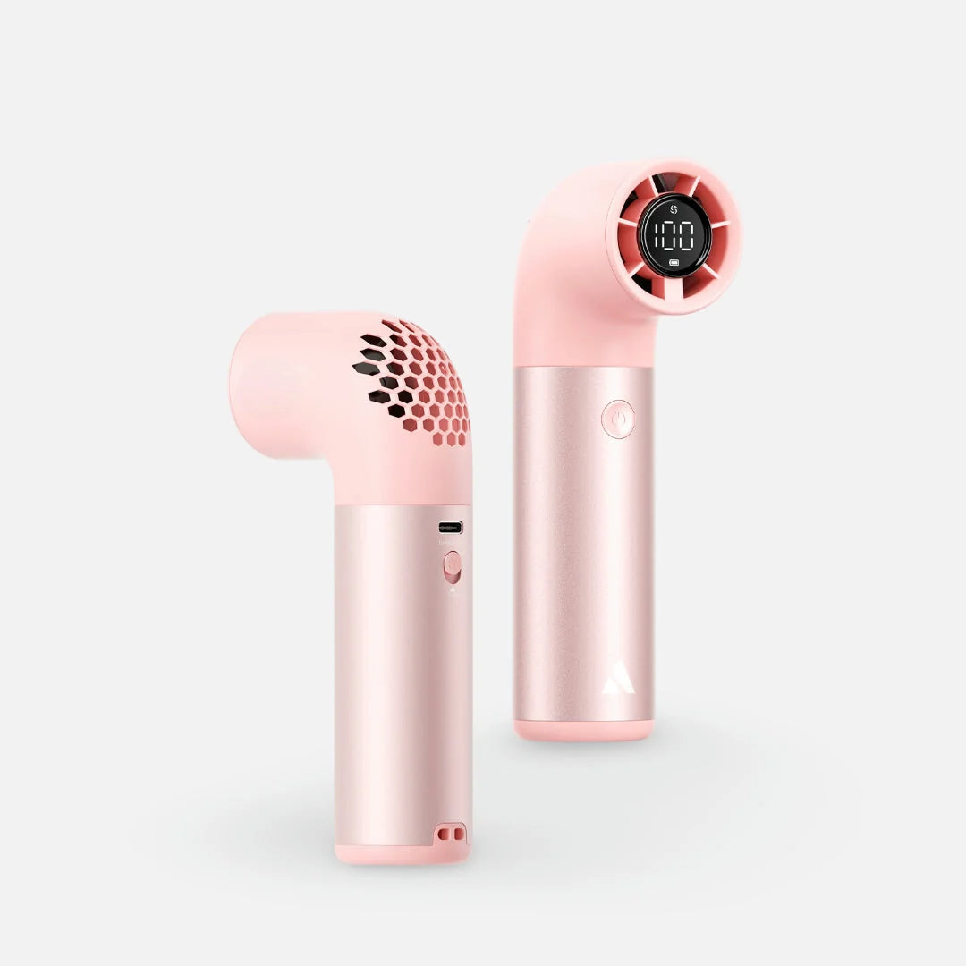Portable Fan Turbo Motor USB Rechargeable 15-Hour Runtime