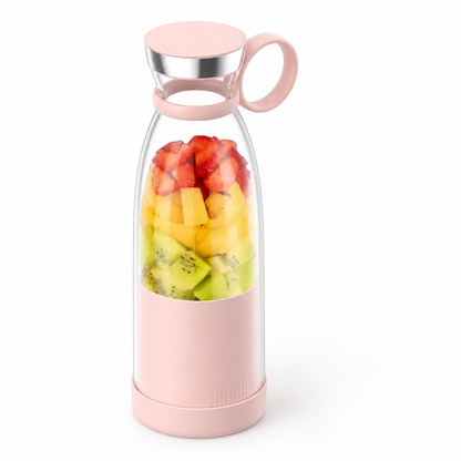 Portable Smoothie Blender Rechargeable Integrated Drinking Lid