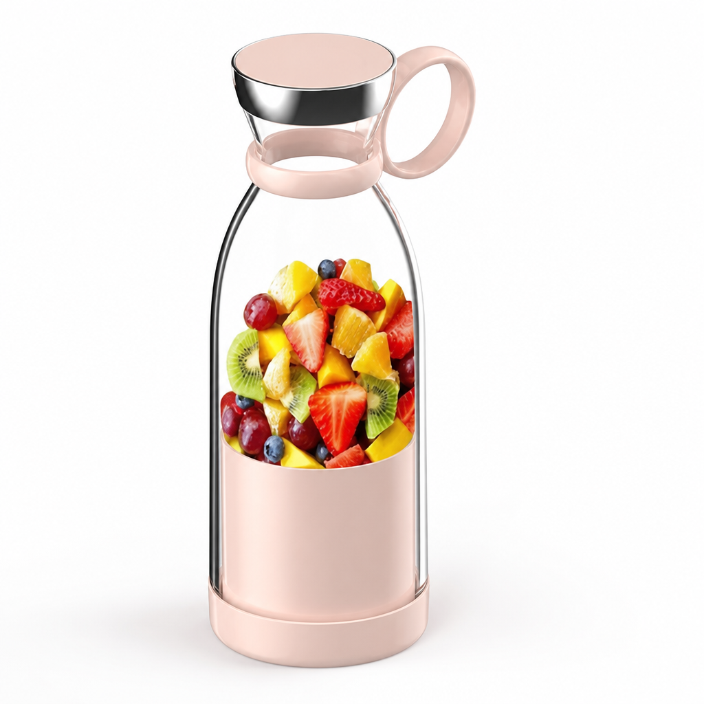 Portable Smoothie Blender Rechargeable Integrated Drinking Lid