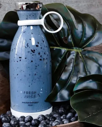 Portable Smoothie Blender USB Rechargeable 6-Blade
