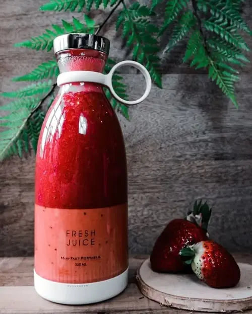 Portable Smoothie Blender USB Rechargeable 6-Blade