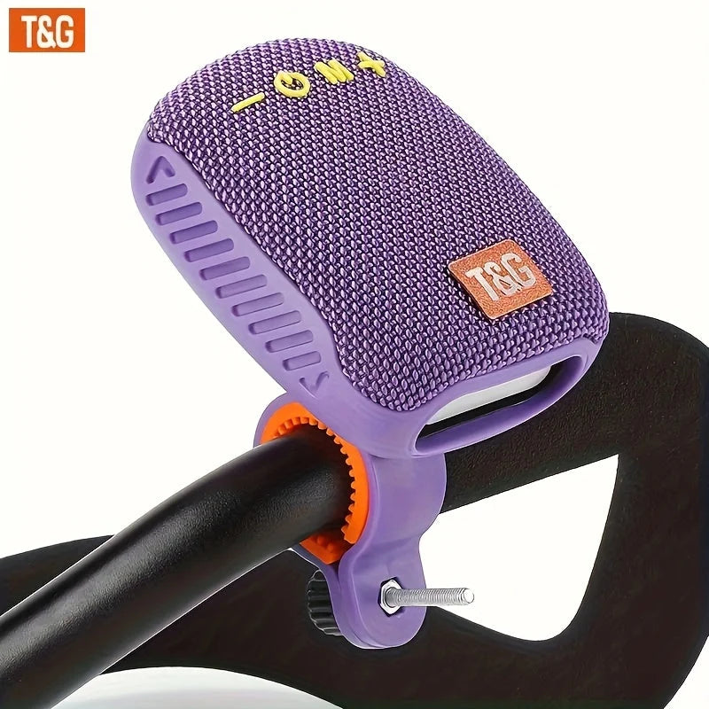 Portable Speaker Wireless Clip-On Silicone Clamp TF & USB